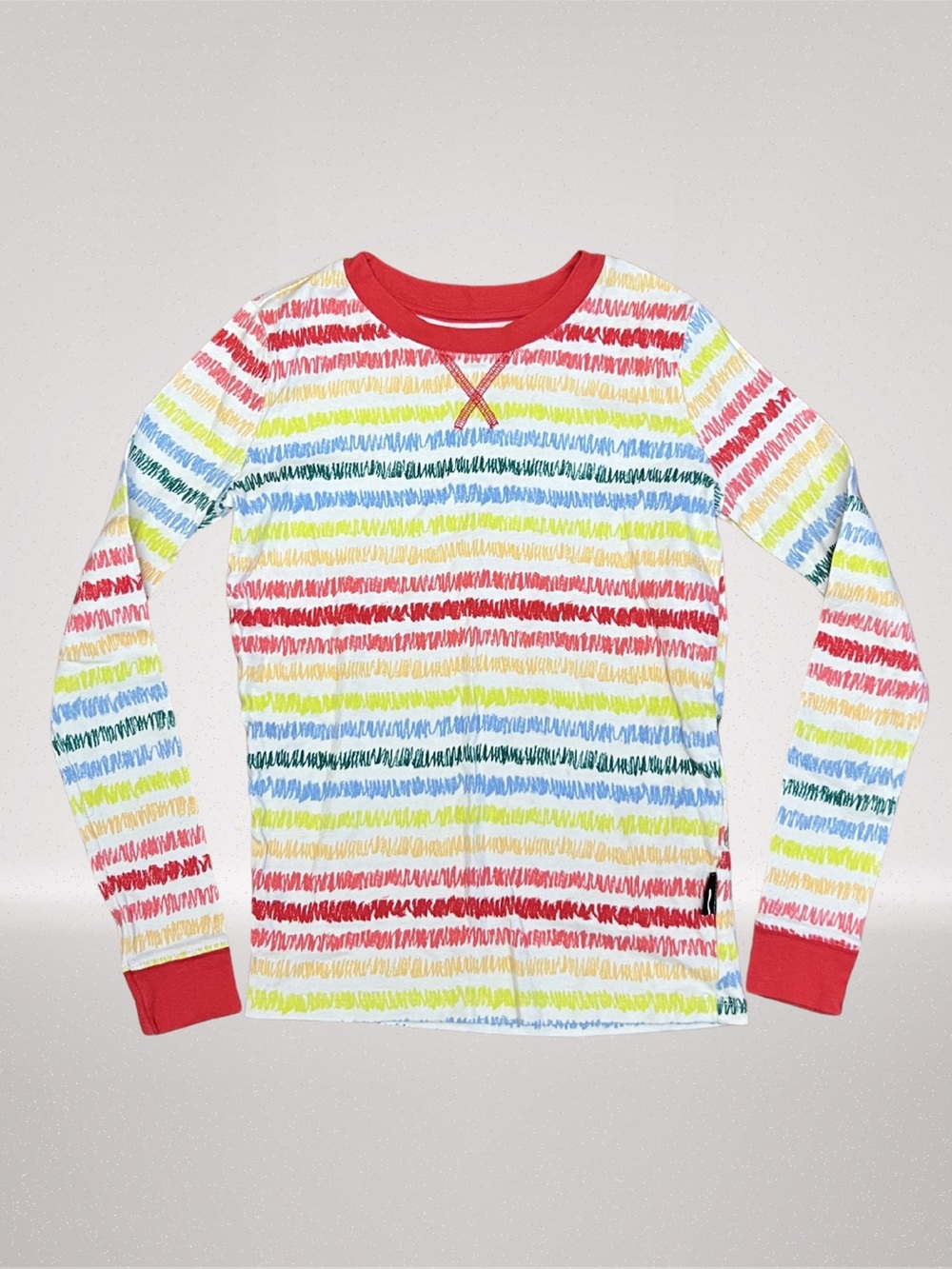 Crayola x Kohl’s Kids Rainbow Stripe Pajama Set Size 12